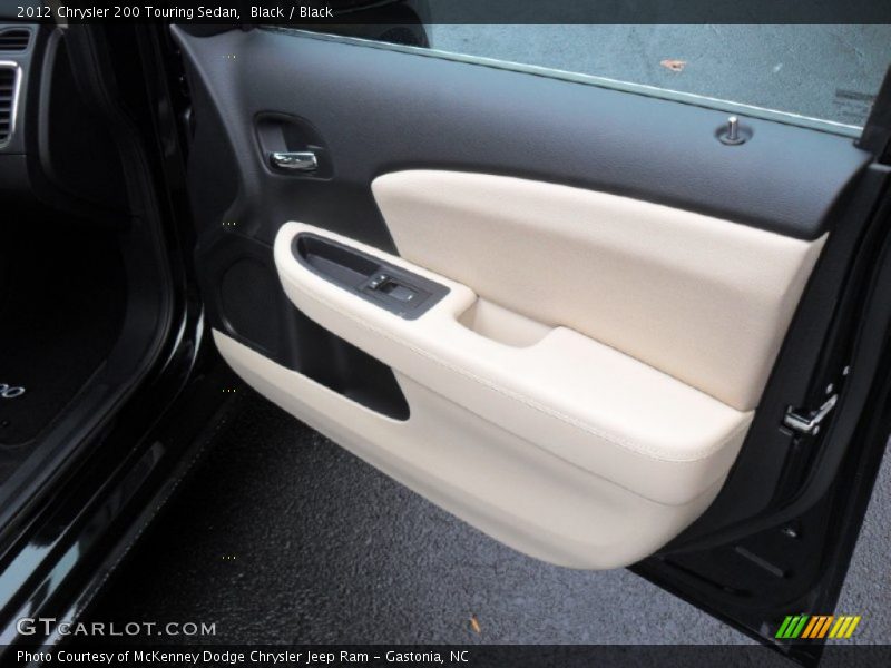 Black / Black 2012 Chrysler 200 Touring Sedan