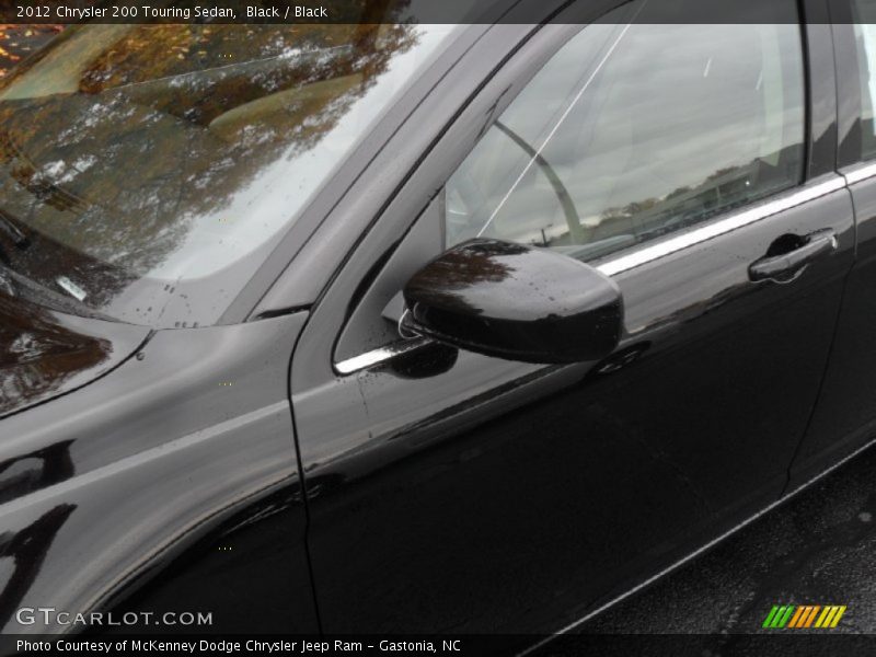 Black / Black 2012 Chrysler 200 Touring Sedan