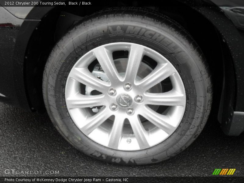 Black / Black 2012 Chrysler 200 Touring Sedan