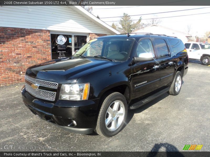 Black / Light Cashmere/Ebony 2008 Chevrolet Suburban 1500 LTZ 4x4