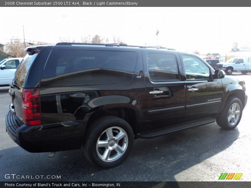 Black / Light Cashmere/Ebony 2008 Chevrolet Suburban 1500 LTZ 4x4