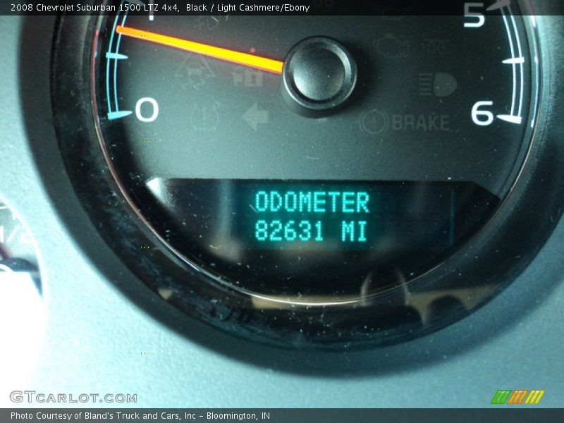 Black / Light Cashmere/Ebony 2008 Chevrolet Suburban 1500 LTZ 4x4
