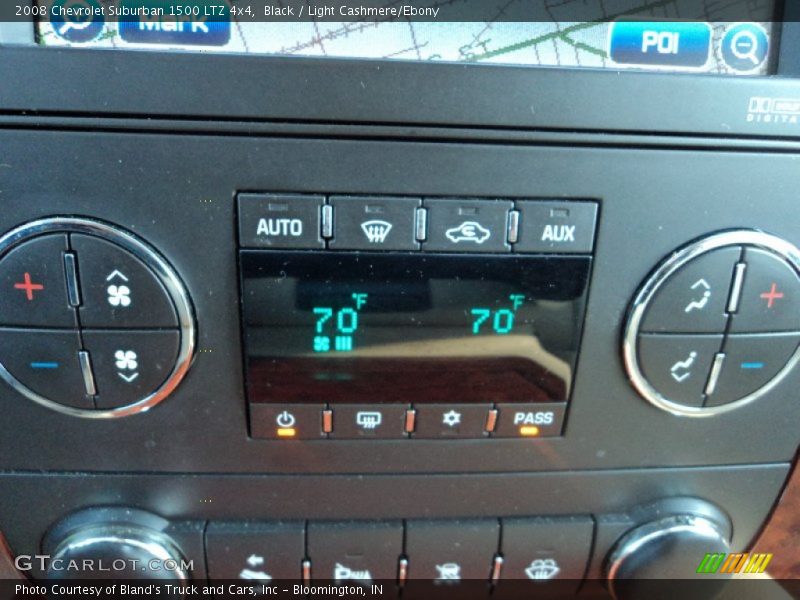 Black / Light Cashmere/Ebony 2008 Chevrolet Suburban 1500 LTZ 4x4