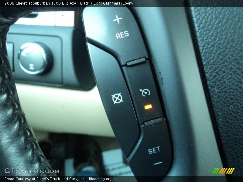 Black / Light Cashmere/Ebony 2008 Chevrolet Suburban 1500 LTZ 4x4