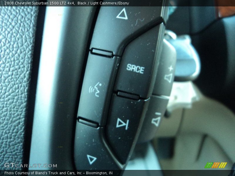Black / Light Cashmere/Ebony 2008 Chevrolet Suburban 1500 LTZ 4x4