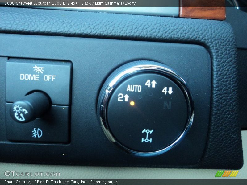 Black / Light Cashmere/Ebony 2008 Chevrolet Suburban 1500 LTZ 4x4