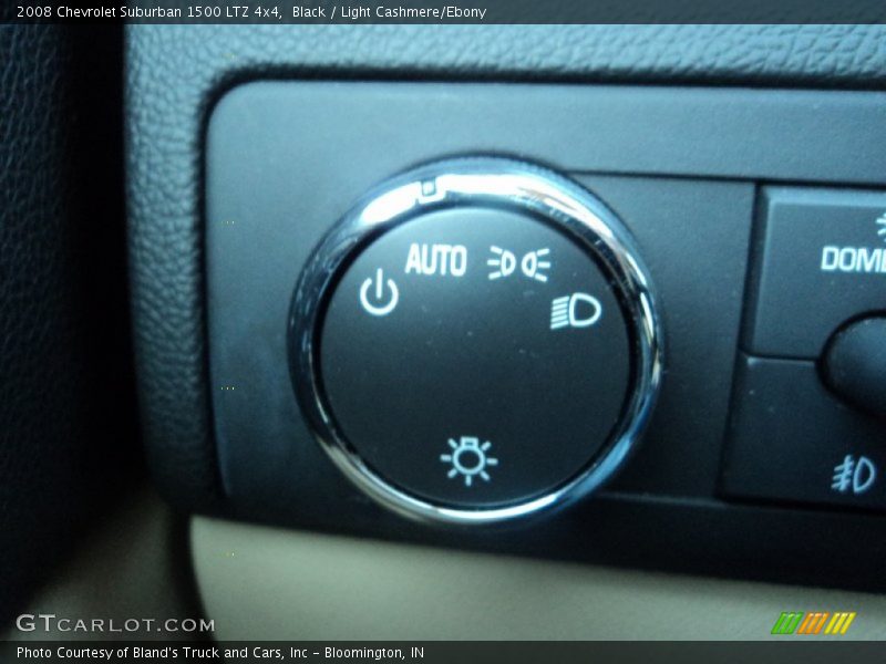 Black / Light Cashmere/Ebony 2008 Chevrolet Suburban 1500 LTZ 4x4