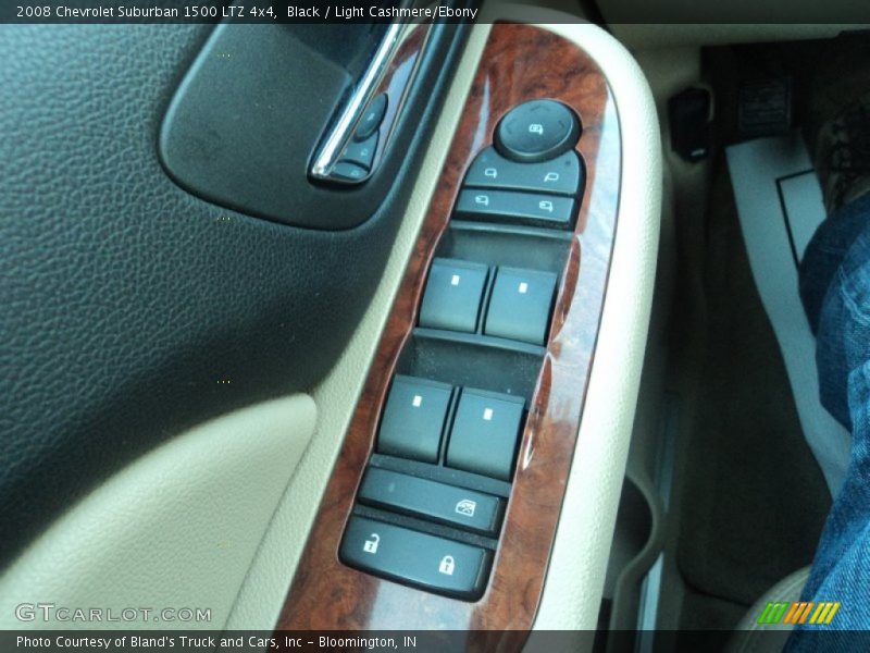 Black / Light Cashmere/Ebony 2008 Chevrolet Suburban 1500 LTZ 4x4