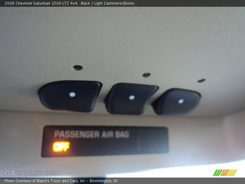 Black / Light Cashmere/Ebony 2008 Chevrolet Suburban 1500 LTZ 4x4