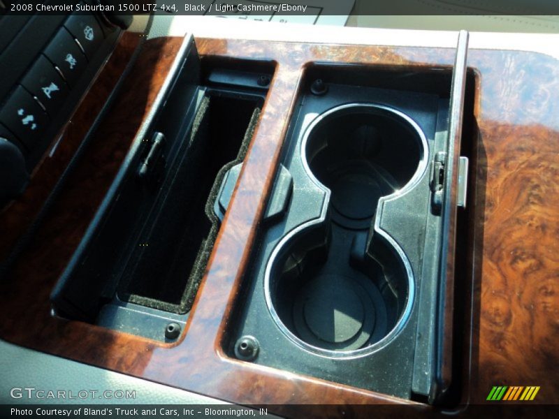 Black / Light Cashmere/Ebony 2008 Chevrolet Suburban 1500 LTZ 4x4