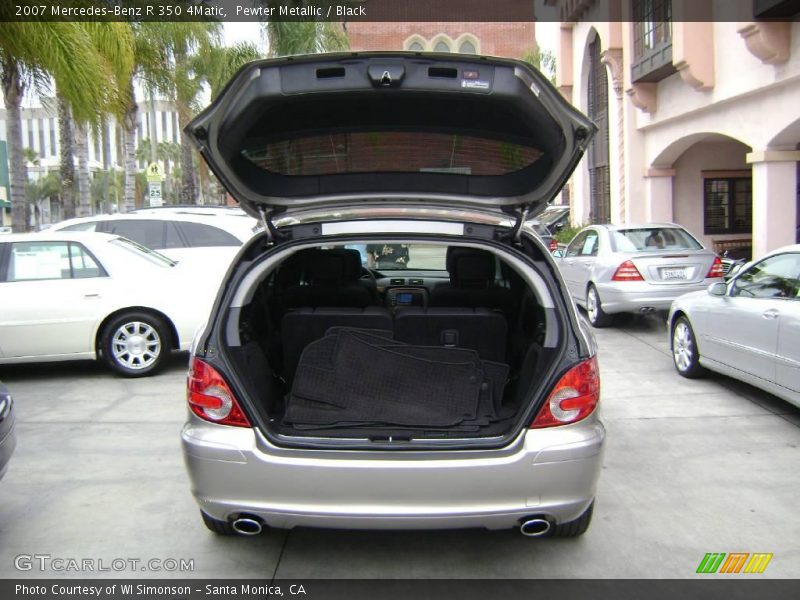 Pewter Metallic / Black 2007 Mercedes-Benz R 350 4Matic