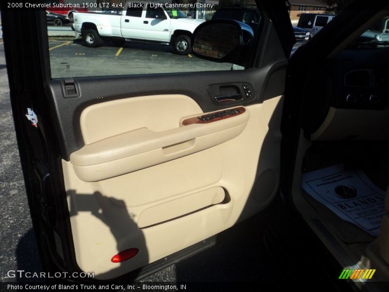 Black / Light Cashmere/Ebony 2008 Chevrolet Suburban 1500 LTZ 4x4