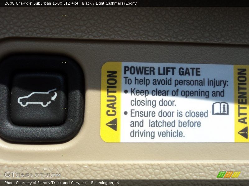 Black / Light Cashmere/Ebony 2008 Chevrolet Suburban 1500 LTZ 4x4