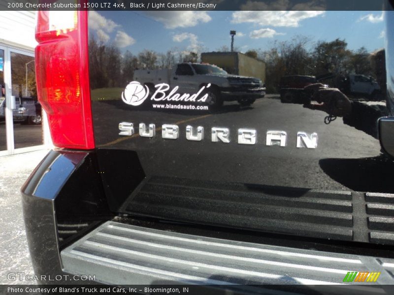 Black / Light Cashmere/Ebony 2008 Chevrolet Suburban 1500 LTZ 4x4