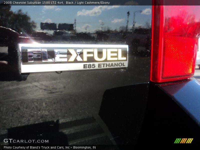 Black / Light Cashmere/Ebony 2008 Chevrolet Suburban 1500 LTZ 4x4