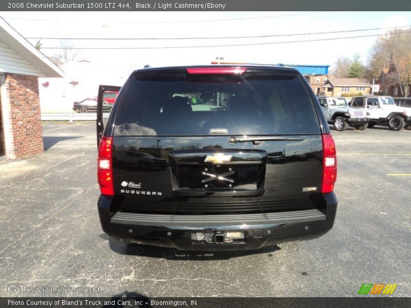 Black / Light Cashmere/Ebony 2008 Chevrolet Suburban 1500 LTZ 4x4