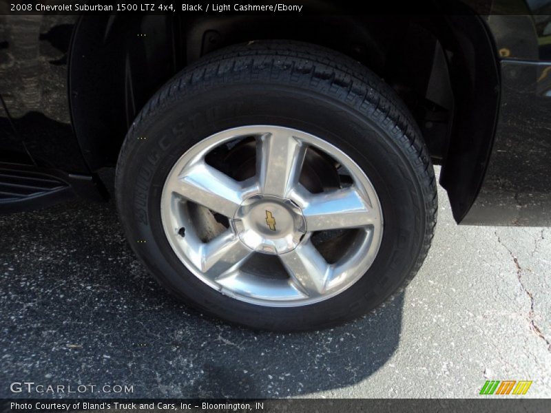 Black / Light Cashmere/Ebony 2008 Chevrolet Suburban 1500 LTZ 4x4