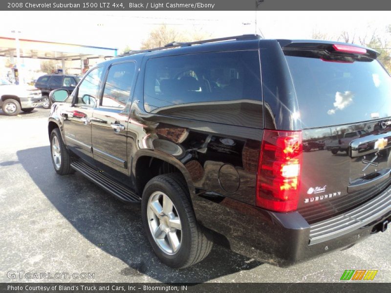 Black / Light Cashmere/Ebony 2008 Chevrolet Suburban 1500 LTZ 4x4