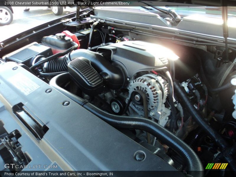 Black / Light Cashmere/Ebony 2008 Chevrolet Suburban 1500 LTZ 4x4