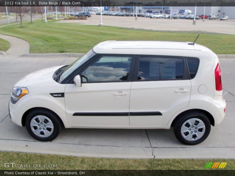 Dune Beige / Black Cloth 2012 Kia Soul 1.6