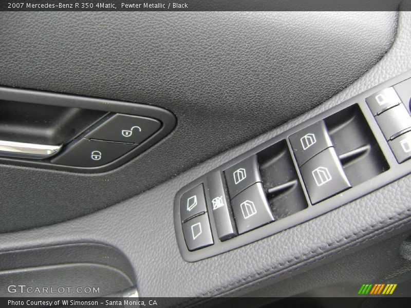 Pewter Metallic / Black 2007 Mercedes-Benz R 350 4Matic