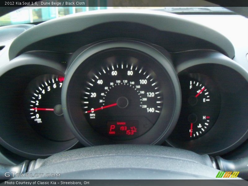  2012 Soul 1.6 1.6 Gauges