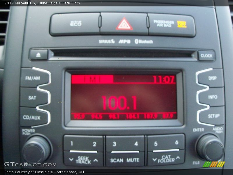 Audio System of 2012 Soul 1.6