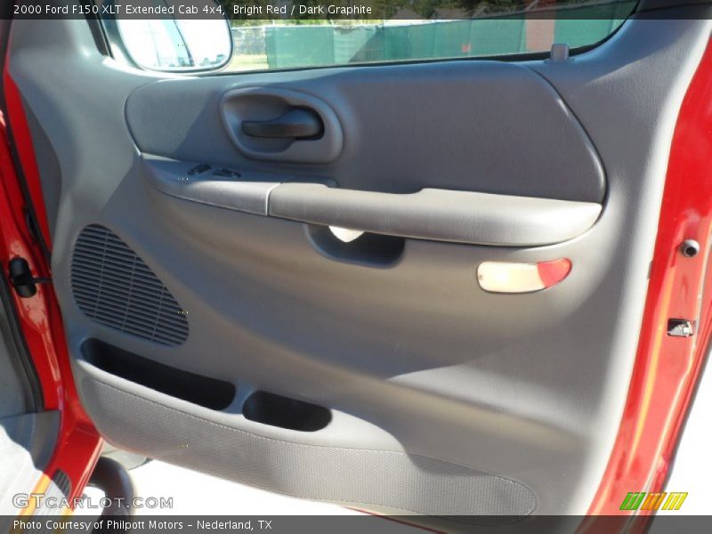 Bright Red / Dark Graphite 2000 Ford F150 XLT Extended Cab 4x4