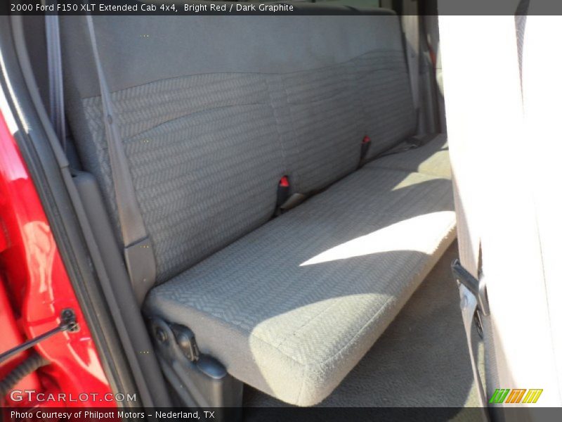 Bright Red / Dark Graphite 2000 Ford F150 XLT Extended Cab 4x4