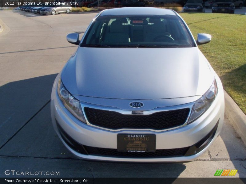 Bright Silver / Gray 2012 Kia Optima EX