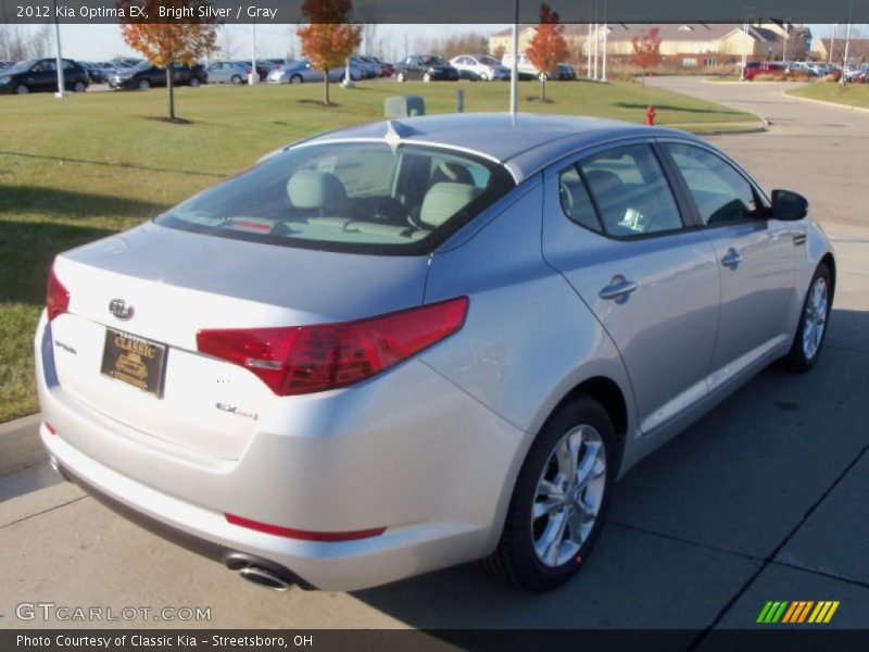 Bright Silver / Gray 2012 Kia Optima EX
