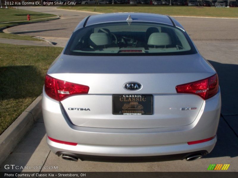 Bright Silver / Gray 2012 Kia Optima EX