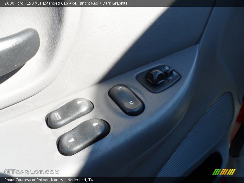 Bright Red / Dark Graphite 2000 Ford F150 XLT Extended Cab 4x4