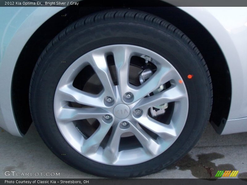 Bright Silver / Gray 2012 Kia Optima EX