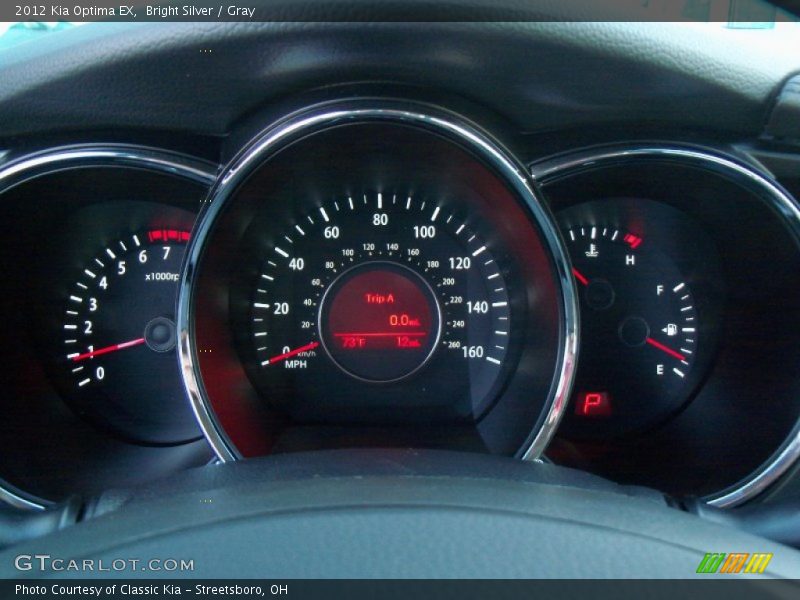 Bright Silver / Gray 2012 Kia Optima EX