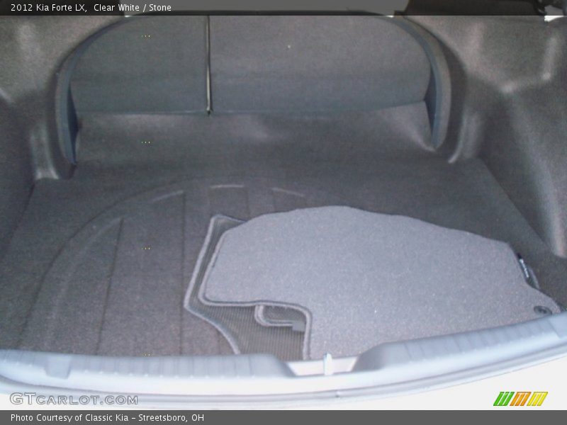Clear White / Stone 2012 Kia Forte LX
