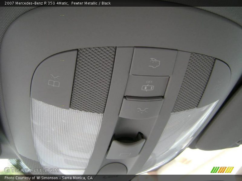 Pewter Metallic / Black 2007 Mercedes-Benz R 350 4Matic