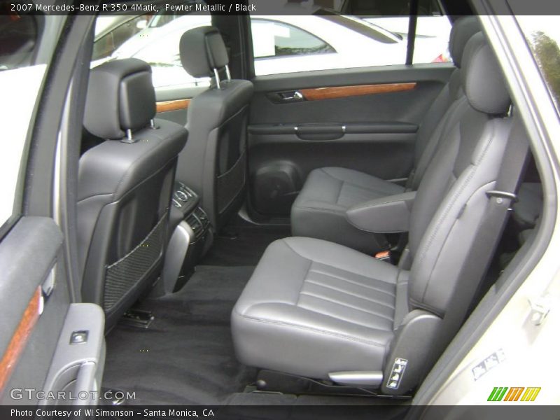 Pewter Metallic / Black 2007 Mercedes-Benz R 350 4Matic