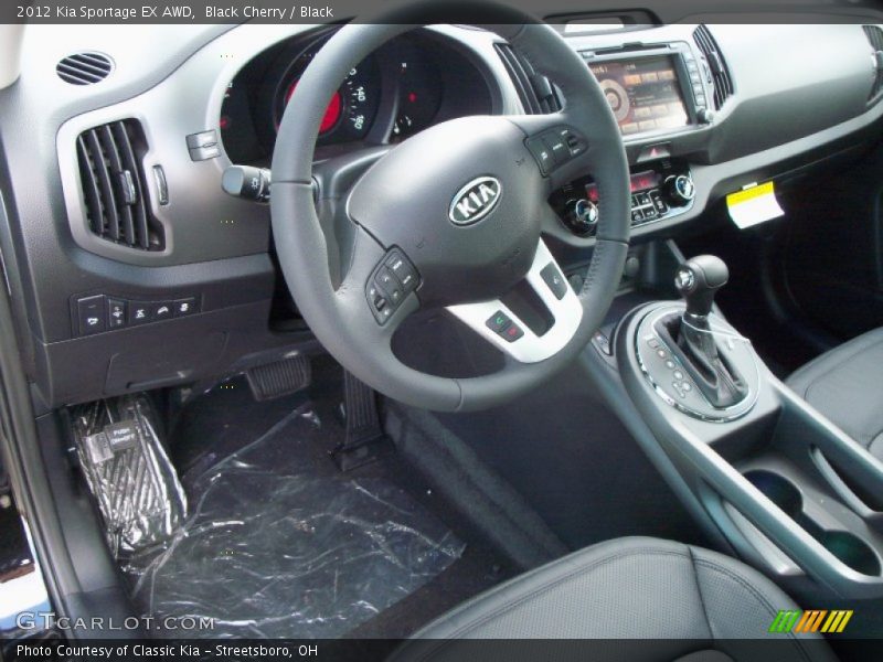 Dashboard of 2012 Sportage EX AWD