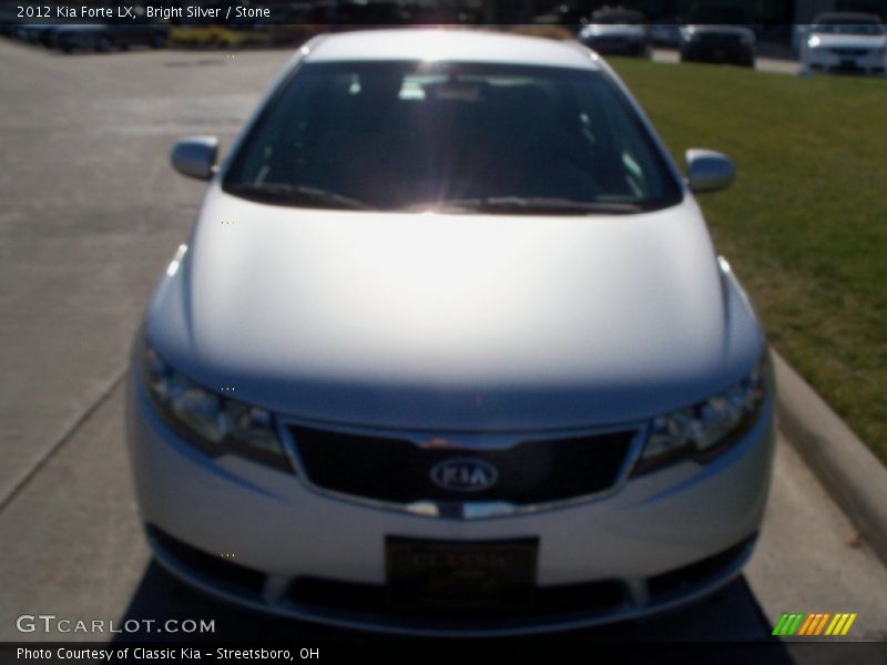Bright Silver / Stone 2012 Kia Forte LX