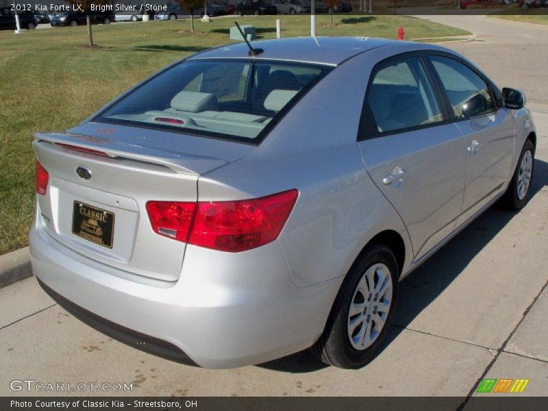 Bright Silver / Stone 2012 Kia Forte LX