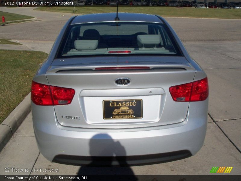 Bright Silver / Stone 2012 Kia Forte LX