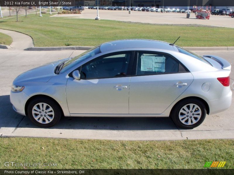 Bright Silver / Stone 2012 Kia Forte LX