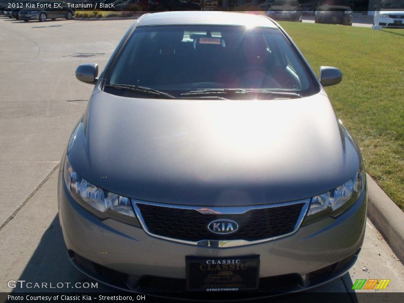 Titanium / Black 2012 Kia Forte EX