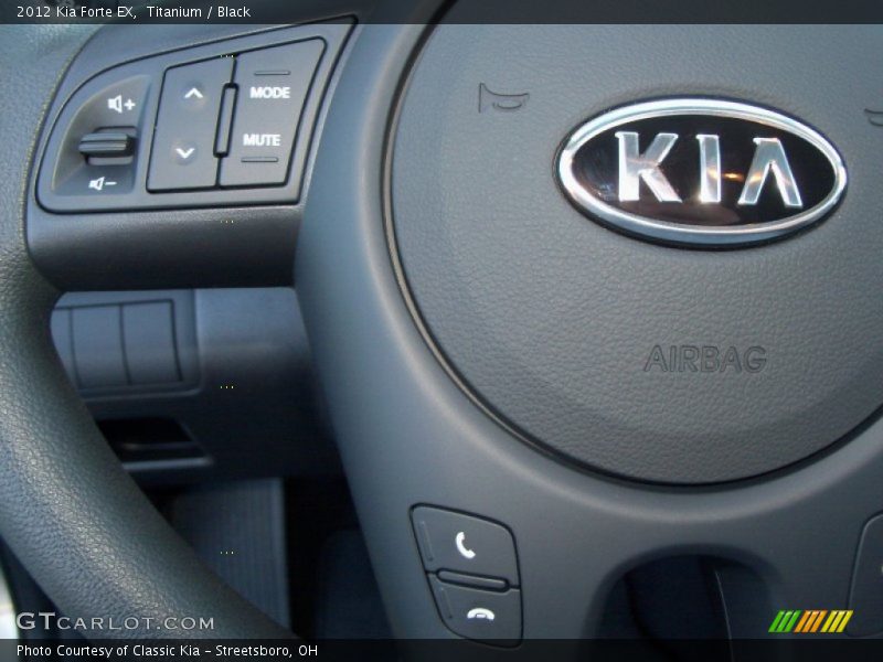 Titanium / Black 2012 Kia Forte EX