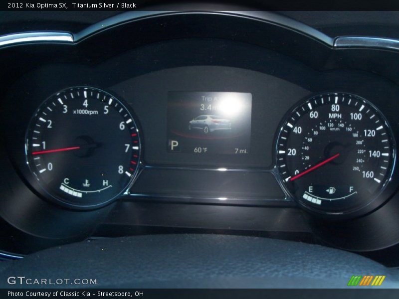  2012 Optima SX SX Gauges