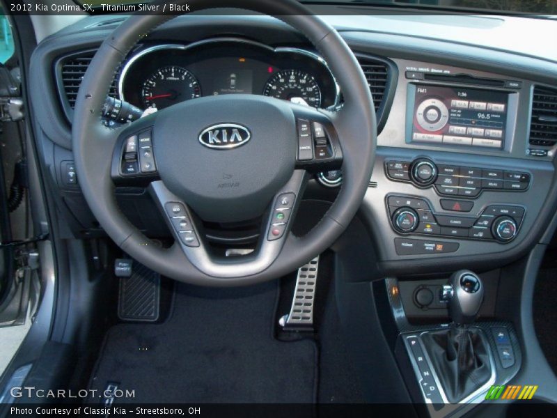 Dashboard of 2012 Optima SX