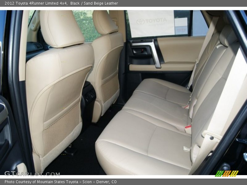 Limited Rear Seat in Sand Beige - 2012 Toyota 4Runner Limited 4x4