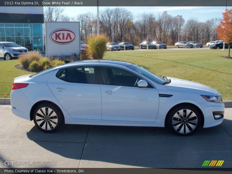  2012 Optima SX Snow White Pearl
