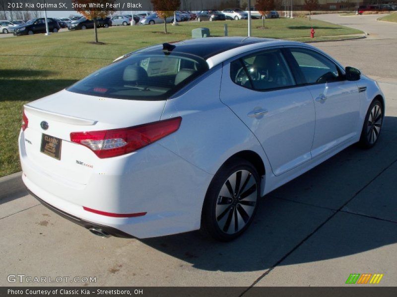  2012 Optima SX Snow White Pearl